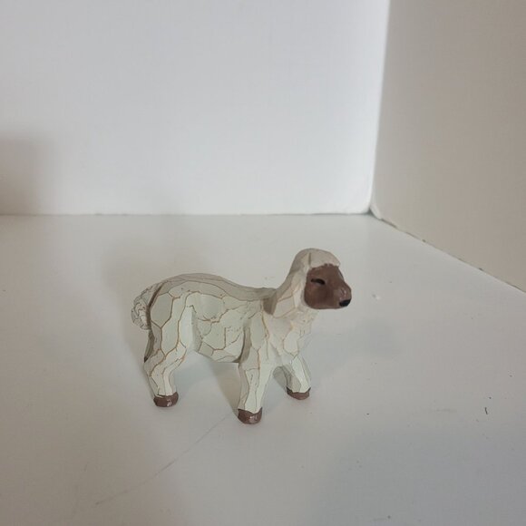 Vintage Christianbooks.com Resin 3" Lamb Nativity Set Replacement  Figurine - Picture 1 of 4